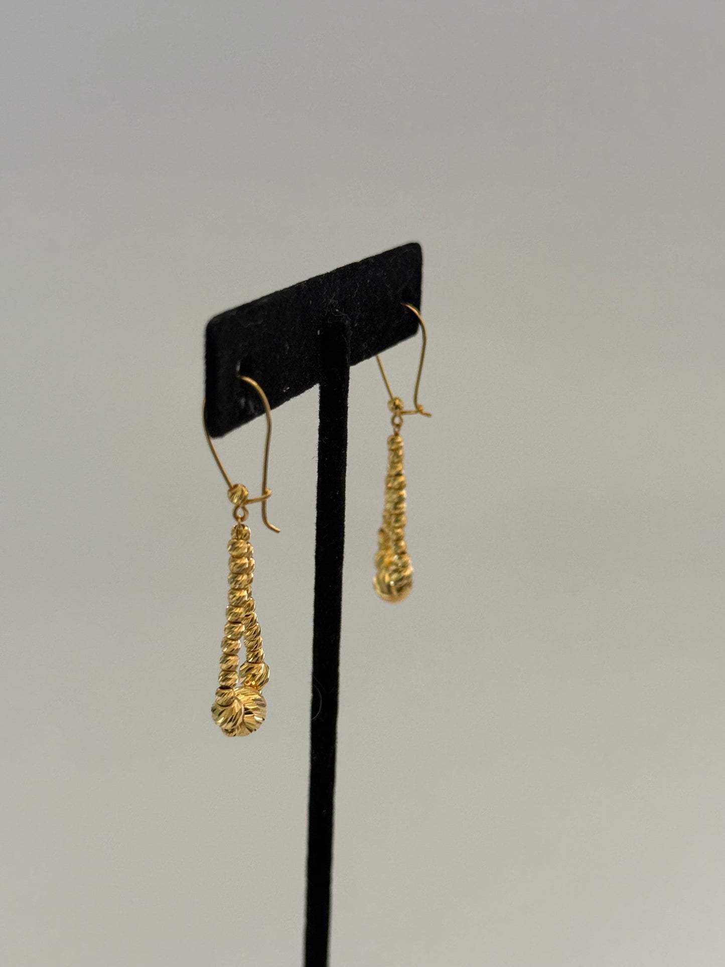 Gold dangle