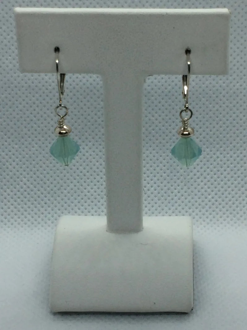 Swarovski Crystal Sterling Silver Earrings