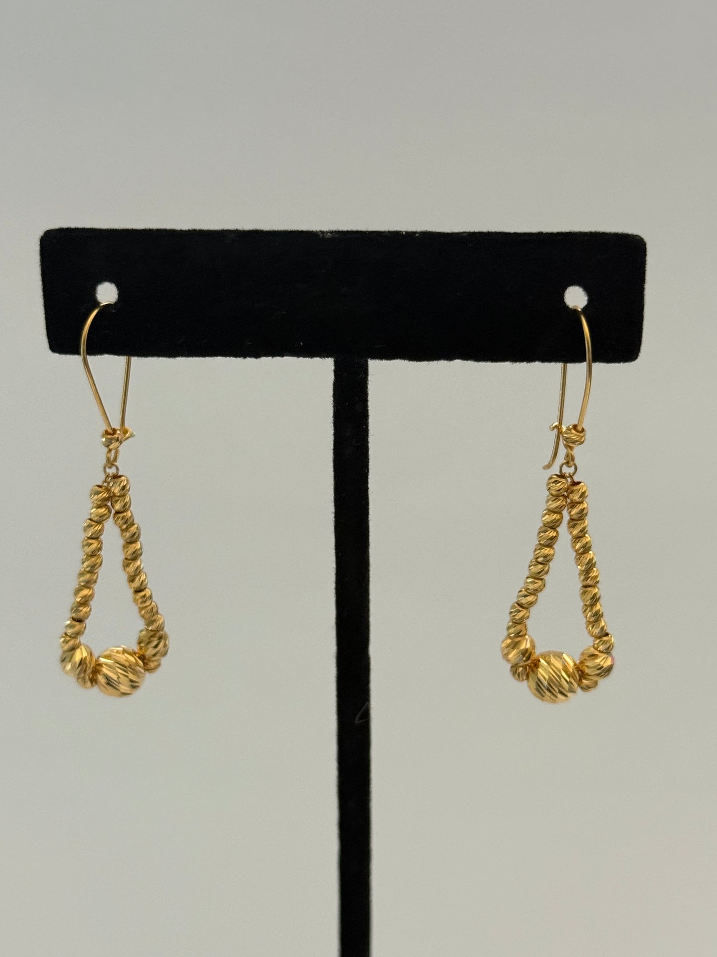 Gold dangle