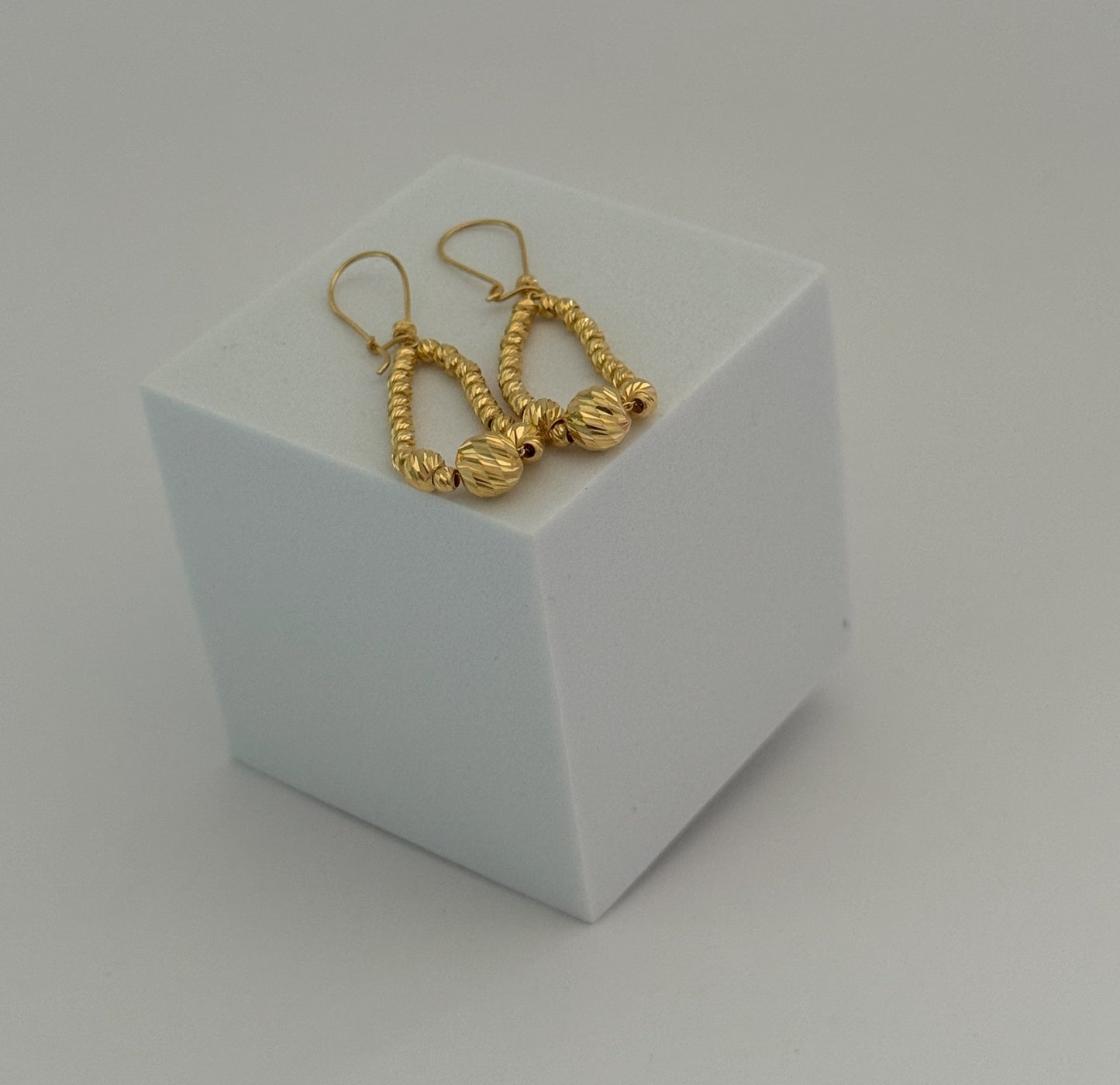 Gold dangle